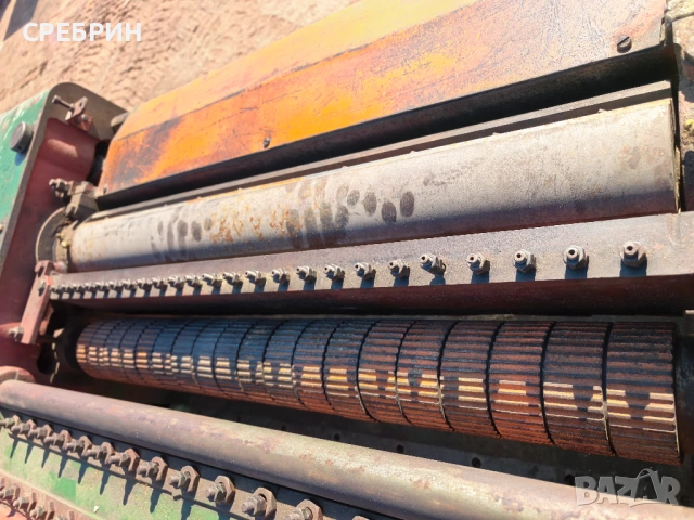 Двоен щрайхмус на 800 мм височина 200 мм с по 4 ножа на вал, снимка 9 - Други машини и части - 53474466