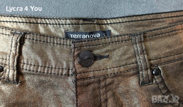 Terranova S/M къси златисти панталонки, снимка 3 - Къси панталони и бермуди - 41730439
