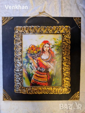 Картини размер 25/25 см на дървена основа., снимка 4 - Картини - 53002966