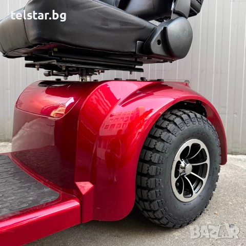 Електрическа четириколка за възрастни TelStar Admiral 2025 луксозно изпълнение за немския пазар, гол, снимка 2 - Мотоциклети и мототехника - 52414938