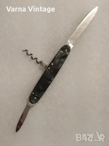 Стар сгъваем нож BARON  SOLINGEN Германия. марк., снимка 4 - Колекции - 48540121