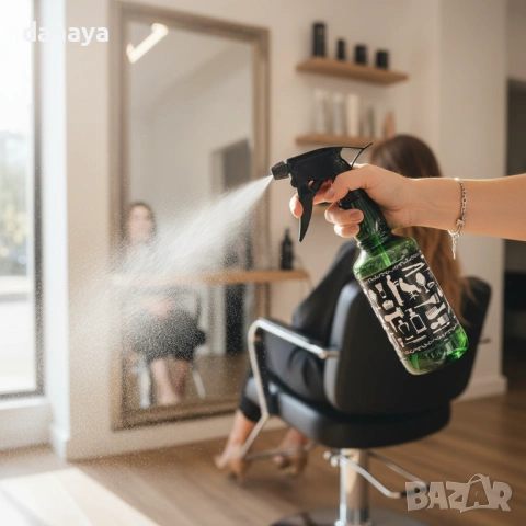 6335 Пулверизатор спрей бутилка за равномерно разпръскване на вода, снимка 2 - Препарати за почистване - 53084877
