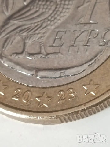 1 евро Гърция 2023г., снимка 3 - Нумизматика и бонистика - 53237712