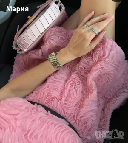 Розова рокля ZARA, снимка 2 - Рокли - 48959663