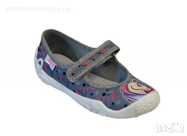 Детски пантофи ARS сив еднорог 27/31