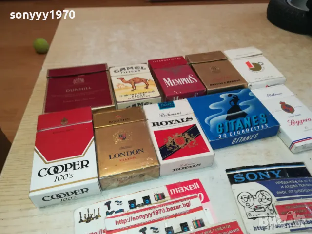 ЦИГАРЕНИ ПРАЗНИ КУТИИ ЗА КОЛЕКЦИЯ 2711240827