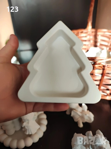 гипсокерамична фигурка елха