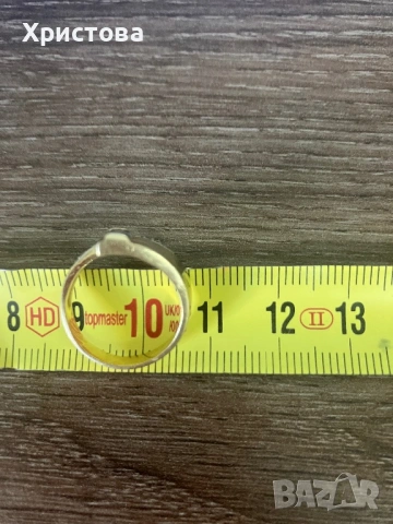 Златен пръстен 14k.,3,31 грама, снимка 5 - Пръстени - 53767594