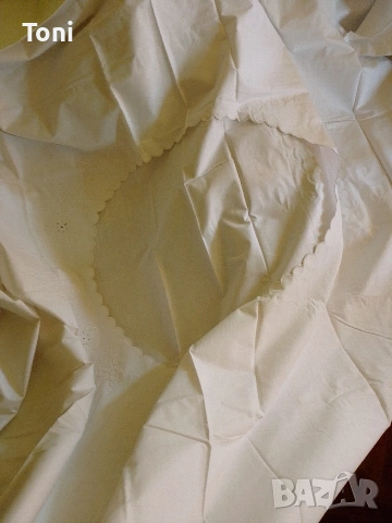 Спален комплект от бродерия и памук за 2 юргана и една възглавница цена по договаряне , снимка 5 - Гоблени - 53412673