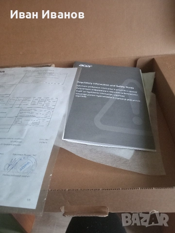 Нов лаптоп Acer +аксесоари в гаранция 2г., снимка 7 - Лаптопи за работа - 53339655