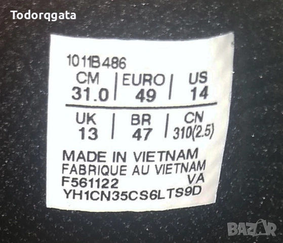 Asics Gel-Venture 9 Обувки Маратонки Бягане 48-49 UK13 US14 Отлично Състояние, снимка 8 - Маратонки - 53087096