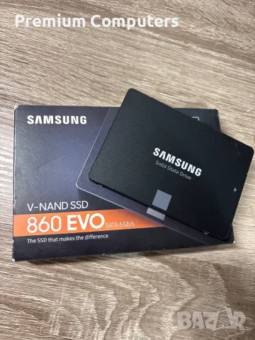 ССД/SSD Samsung 860 EVO 500GB SATA III – Отлично състояние (98% здраве)