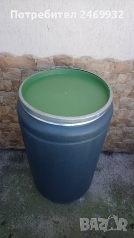 БИДОН ПЛАСТМАСОВ НОВ 120 ЛИТРА
