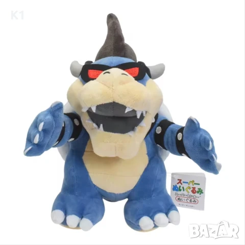 Плюшена играчка Дракон Супер Марио Super Mario, 30см, снимка 6 - Плюшени играчки - 51391777