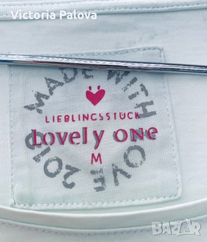 Хубава качествена тениска LIEBLINGSSTÜCK, снимка 3 - Тениски - 40959601