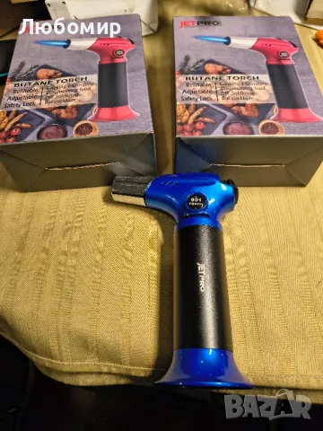 Бутанова факла, кухненска запалка, готварска многократна факла с регулируем пламък и 

, снимка 9 - Запалки - 49708168