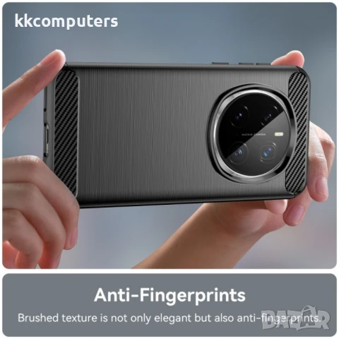 Honor Magic7 Pro 5G Удароустойчив Carbon Fiber Калъф и Протектор, снимка 7 - Калъфи, кейсове - 51366750