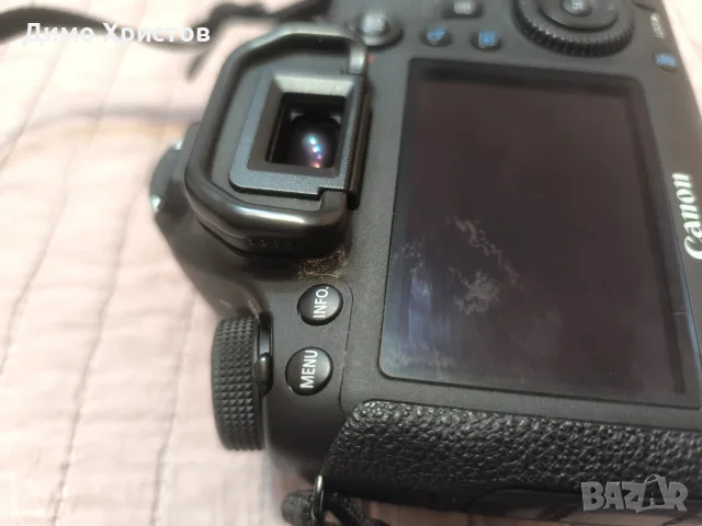 Продавам тяло Canon EOS 6D (WG) + грип, 2 батерии, кутия, зарядно, снимка 5 - Фотоапарати - 56004983