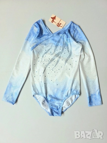 Детско спортно трико за художествена гимнастика размер 128, 8 години, снимка 9 - Художествена гимнастика - 52017842