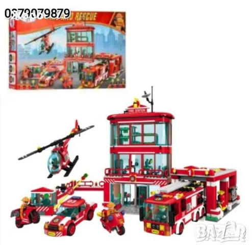 Конструктор градски пожарникари комплекс 969 части 0231137 