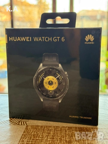 Чисто нов смарт часовник Huawei Watch GT 6
