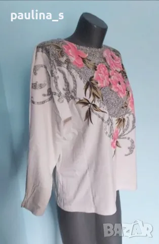 Три броя / Маркова блуза тип туника с прилеп ръкав , снимка 15 - Туники - 30502427