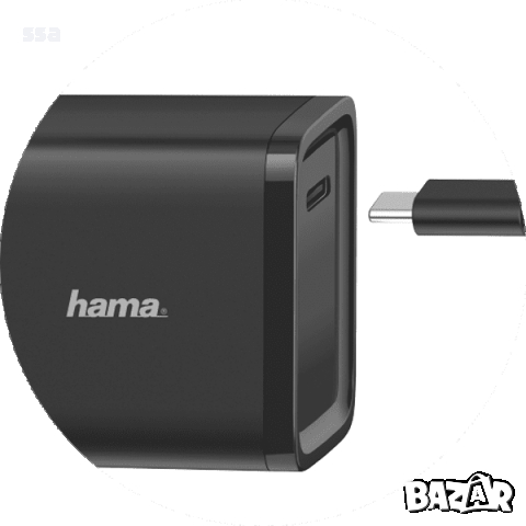 Универсално зарядно HAMA 100-240 V към USB-C (PD), 5-20V / 45W - HAMA, снимка 4 - Други - 36164019