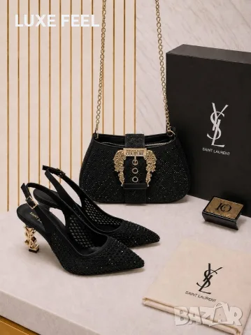 Prada ⚜️ Yves Saint Laurent ⚜️Дамски Сандали , снимка 2 - Сандали - 55801425