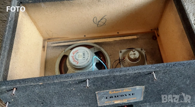 Richard Allan Chaconne, снимка 8 - Тонколони - 53848132