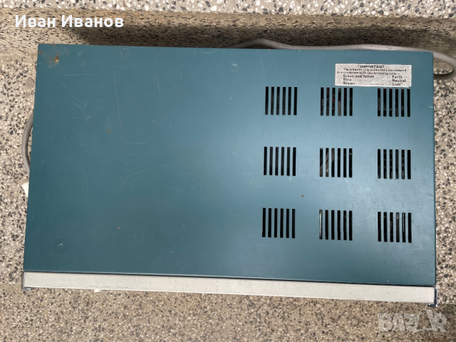 Винтидж Японски усилвател Toa TA-907 solid state PA amplifier , снимка 6 - Ресийвъри, усилватели, смесителни пултове - 36323155