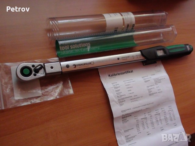 STAHLWILLE MANOSKOP 730 N/20 - PROFI - Динамометричен Ключ 40 - 200 Nm / ЧИСТО НОВ - MADE IN GERMANY