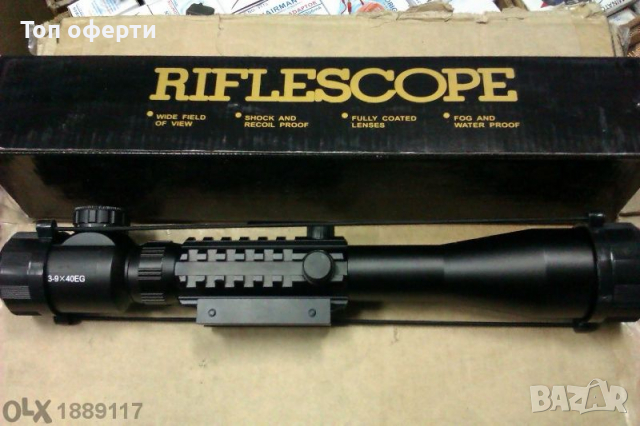 ОПТИКА 3-9х40E Bushnell  оптика за пушка  мерник  прицел, снимка 3 - Оборудване и аксесоари за оръжия - 36327328