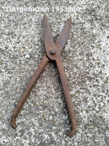 Стара ножица, снимка 3 - Антикварни и старинни предмети - 44177743