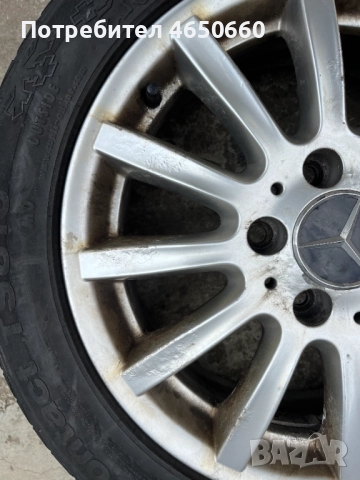 16 цолови алуминиеви джанти за Мерцедес, снимка 5 - Гуми и джанти - 52537041