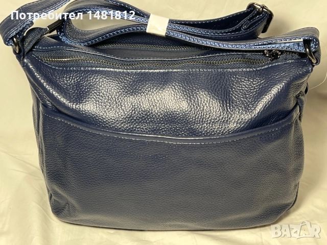 Дамска чанта от естествена кожа , снимка 2 - Чанти - 52976804