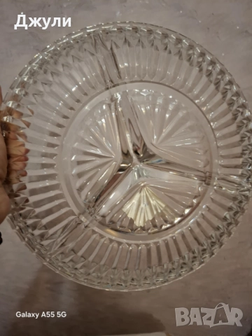 Старинни Кристални Фруктиери , снимка 6 - Прибори за хранене, готвене и сервиране - 52381053