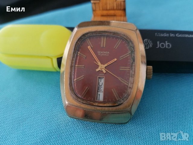 Колекционерски часовник SEKONDA SLAVA 26 JEWELS , снимка 2 - Колекции - 35956846