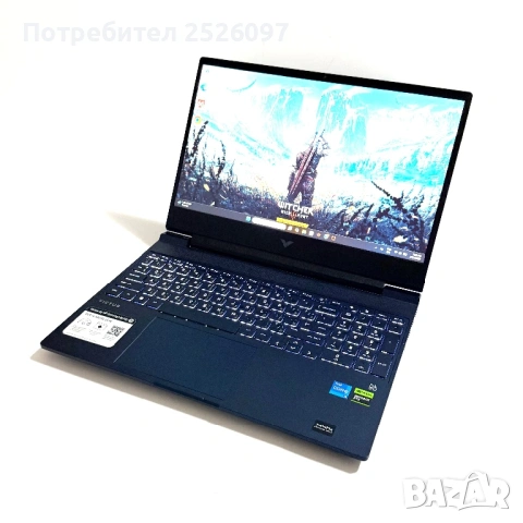 HP Victus/15,6” 144Hz/i5-13420H/RTX 3050 6GB/12GB/512GB, снимка 3 - Лаптопи за игри - 53666320