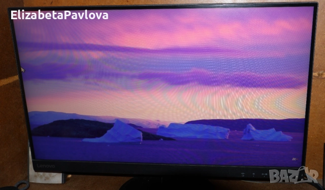 Монитор Lenovo 27", VA, Full HD, 75 Hz, 4ms, HDMI, FreeSync, снимка 4 - Монитори - 52617459