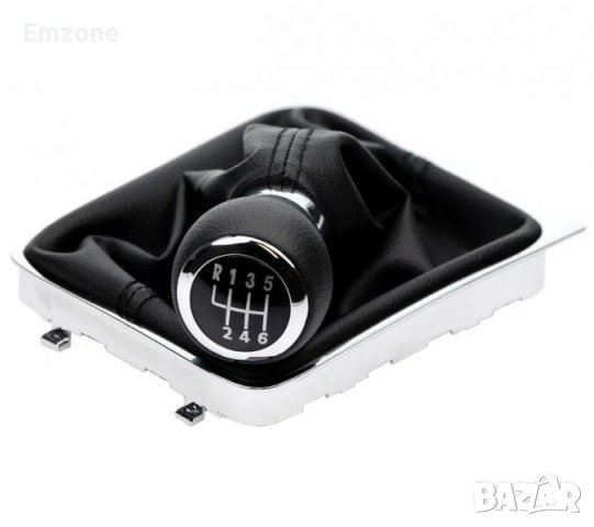 Топка скоростен лост 5/6ск. + маншон с рамка за VW PASSAT B6 2005-2010, снимка 5 - Аксесоари и консумативи - 41665094