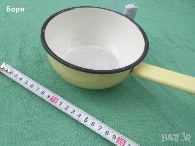 Емайлирана българска касерола БДС, снимка 2 - Съдове за готвене - 34340288