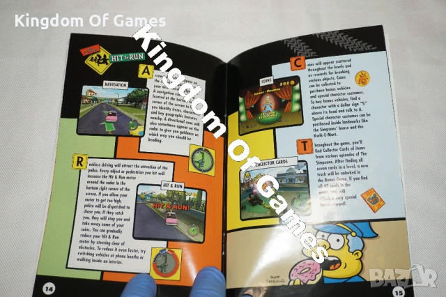 Рядка игра за PS2 The Simpsons: Hit & Run , снимка 7 - Игри за PlayStation - 53402484