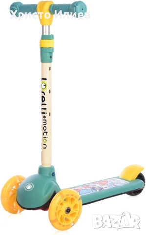 Тротинетка Lorelli - Tamtam със светещи гуми 3 цвята, снимка 2 - Детски велосипеди, триколки и коли - 52236031