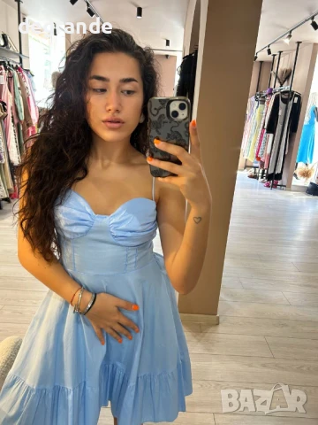 Сладка синя Рокля💐 Размери Хс С М Цена 49 лева🏷️