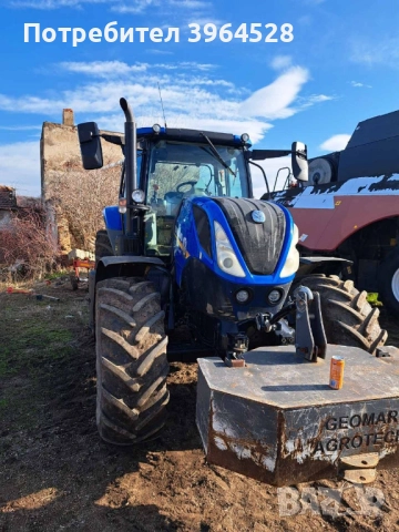 Продавам трактор New Holland T7.165, снимка 3 - Селскостопанска техника - 52157165