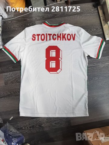 Тениска България/световно САЩ Хр.Стоичков, снимка 3 - Футбол - 38919572