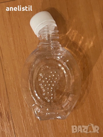 Нови пластмасови шишенца 75 мл по 100/200 бр.