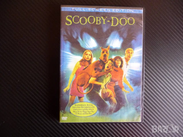 Scooby Doo Скуби Ду филм DVD игрален мистерия Шаги куче бг субс, снимка 1 - DVD филми - 44635083