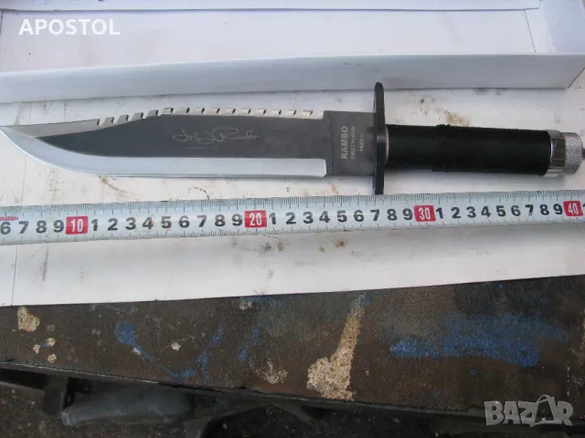 Ловен тактически нож RAMBO , снимка 2 - Ножове - 49978778