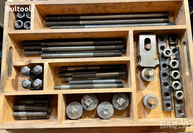 Комплект шпанци/клампи за закрепване на детайли   , снимка 9 - Други машини и части - 32942425